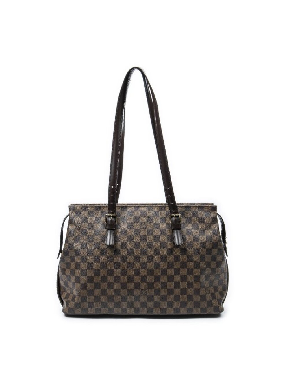 Louis Vuitton Chelsea Brown Damier Ebene Messenger Bag - Picture 1 of 10